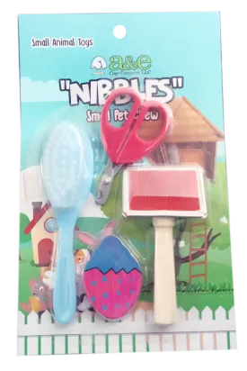 A & E Cage Nibbles Small Animal Grooming Kit