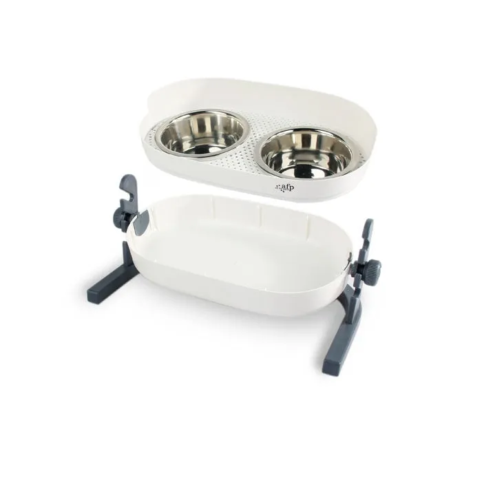 All for Paws 3 In 1 Elevated Double Dinner - S