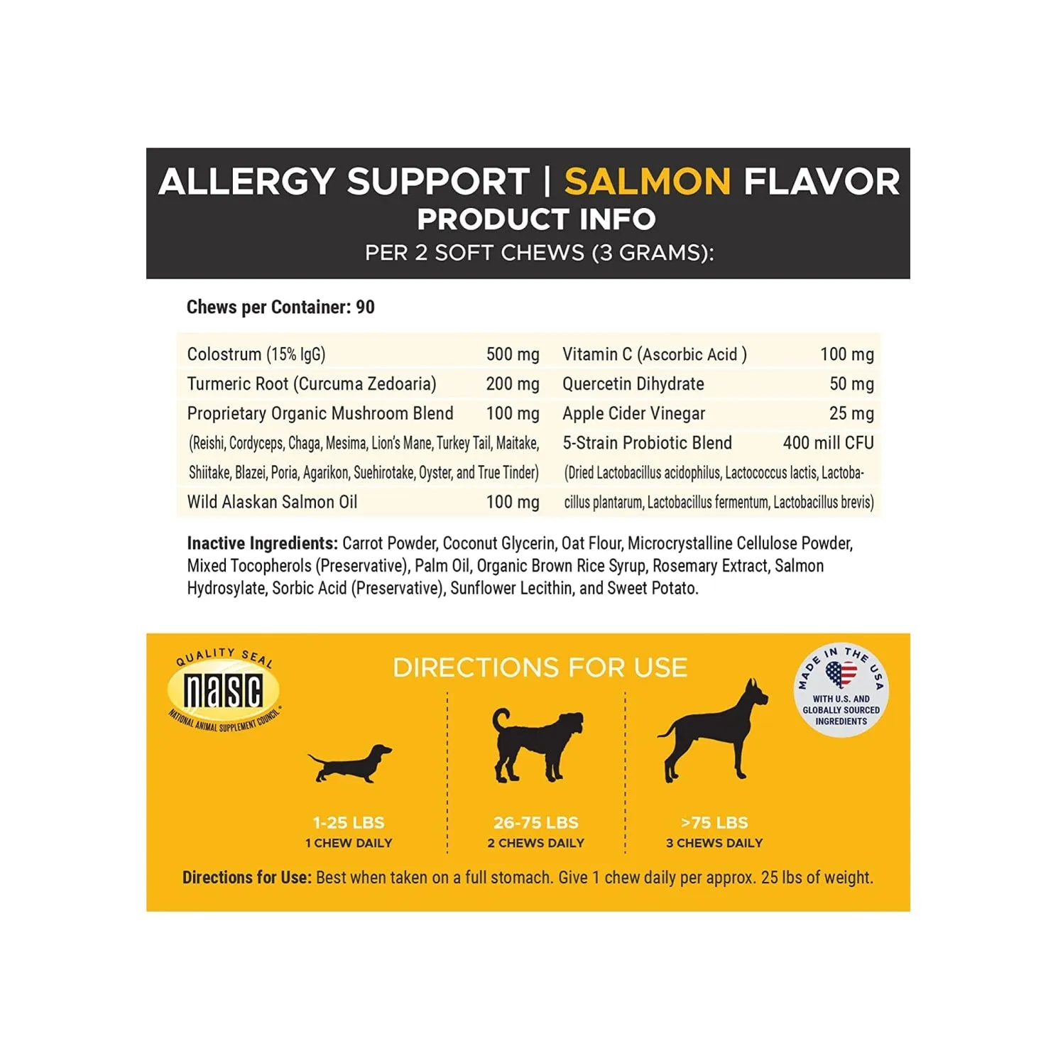 Allergy Support Supplement