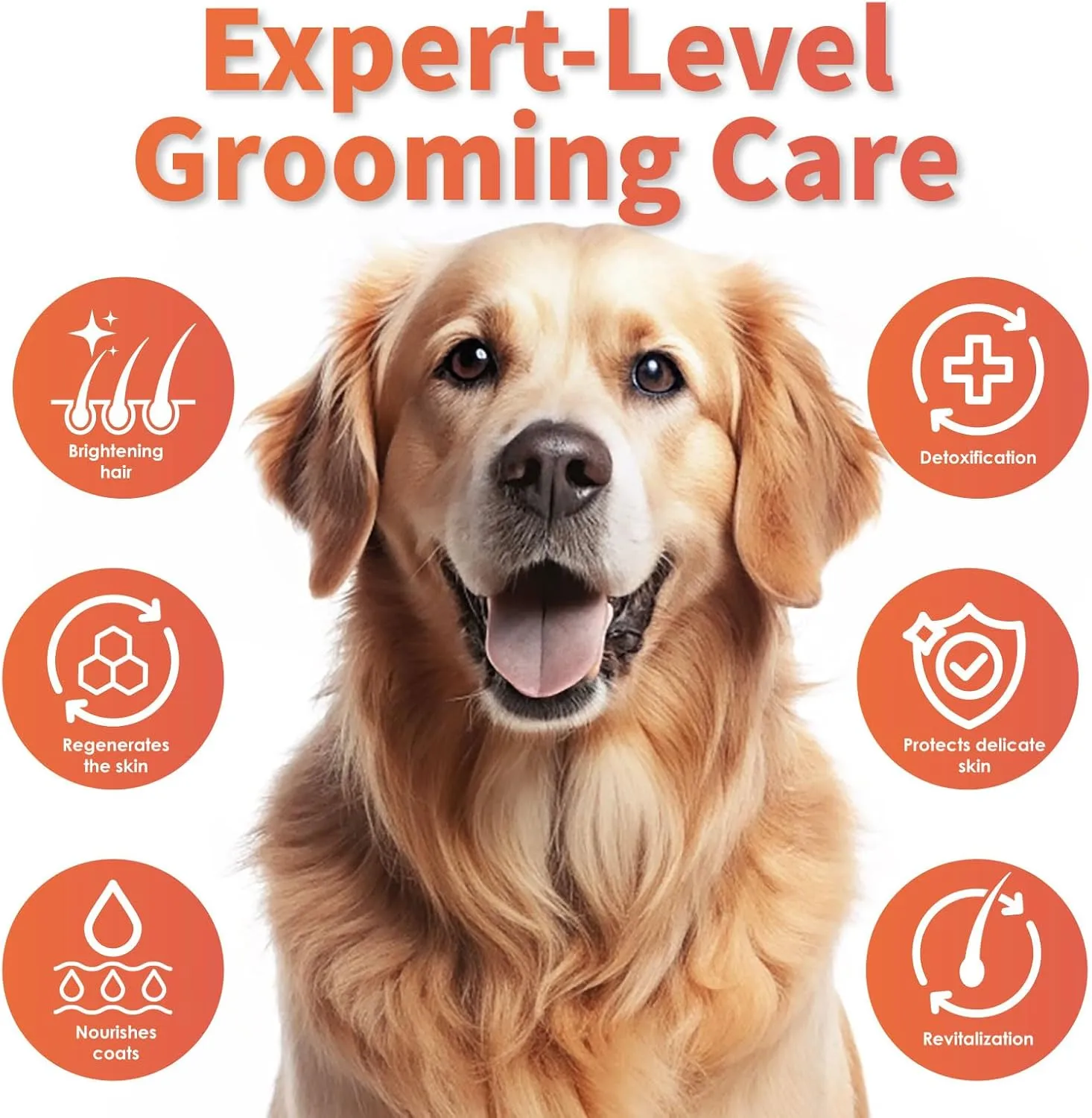 Arf Arf Dog Shampoo Whitening Formula, White-Coated Brightening Oatmeal 16oz, Honey-Infused, Pet-Friendly, Enhances Coat Shine, Suitable for All Breeds and Ages - 16oz