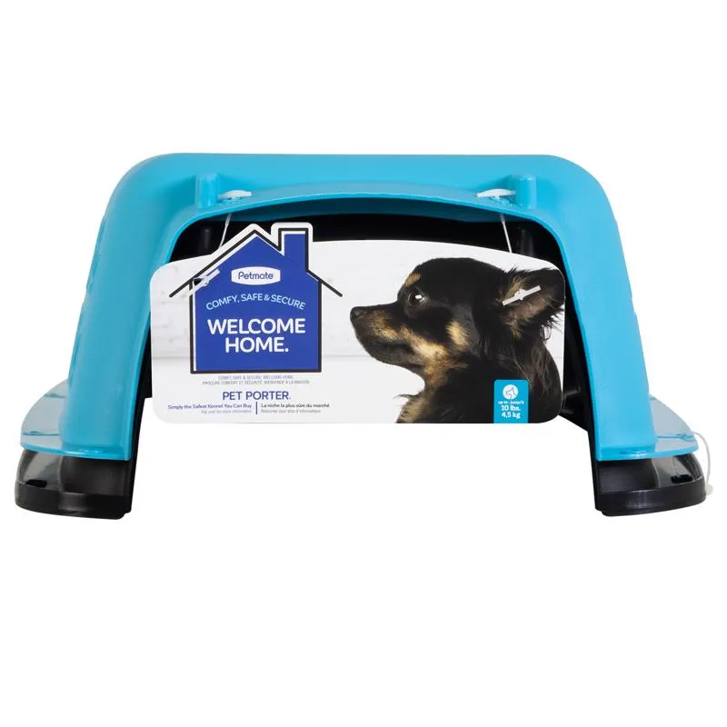 Aspen Pet Plastic Pet Porter Multicolored 10 in. H X 12.6 in. W X 19 in. D