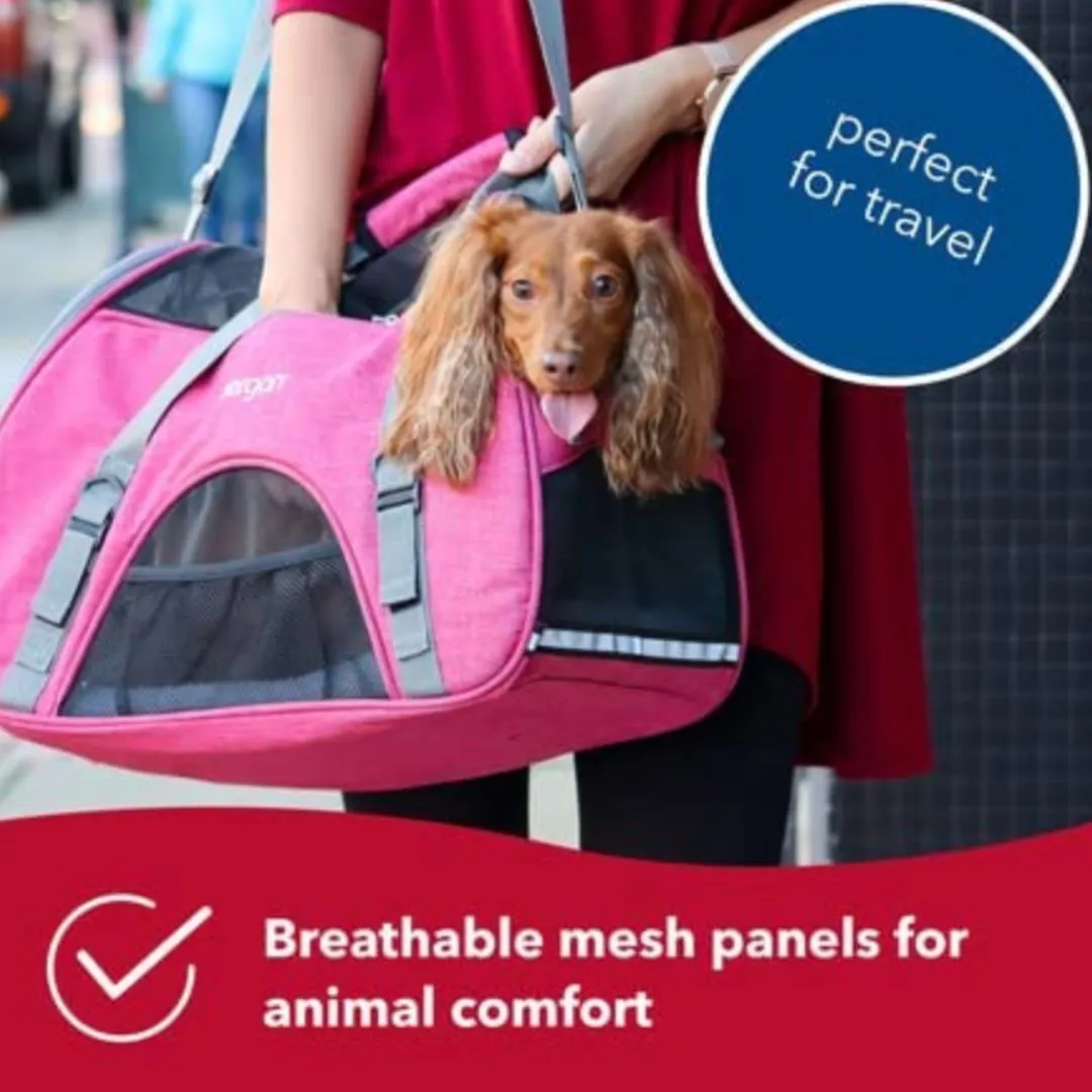 Coastal Bergan Heather Bermuda Comfort Dog & Cat Carrier
