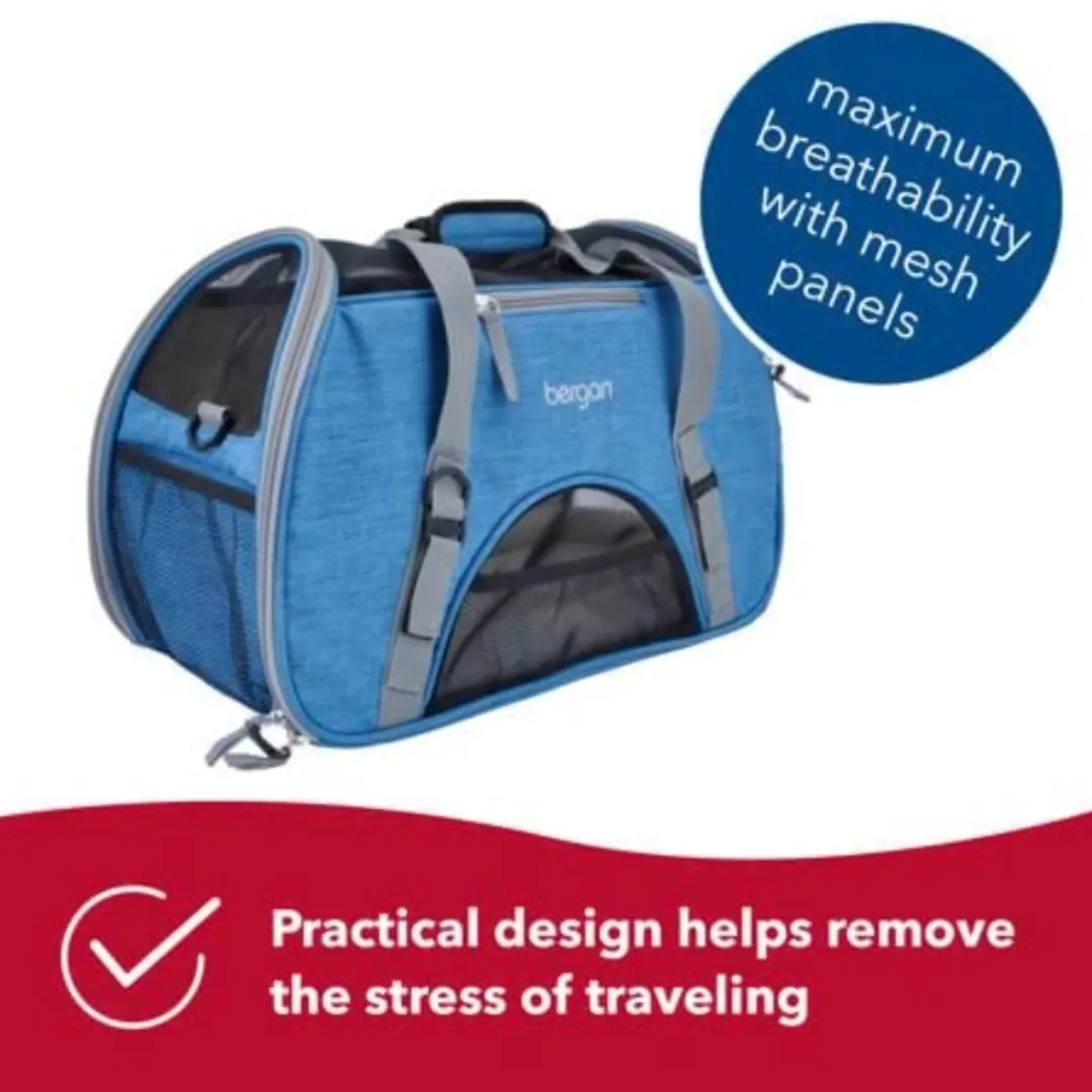 Coastal Bergan Heather Bermuda Comfort Dog & Cat Carrier