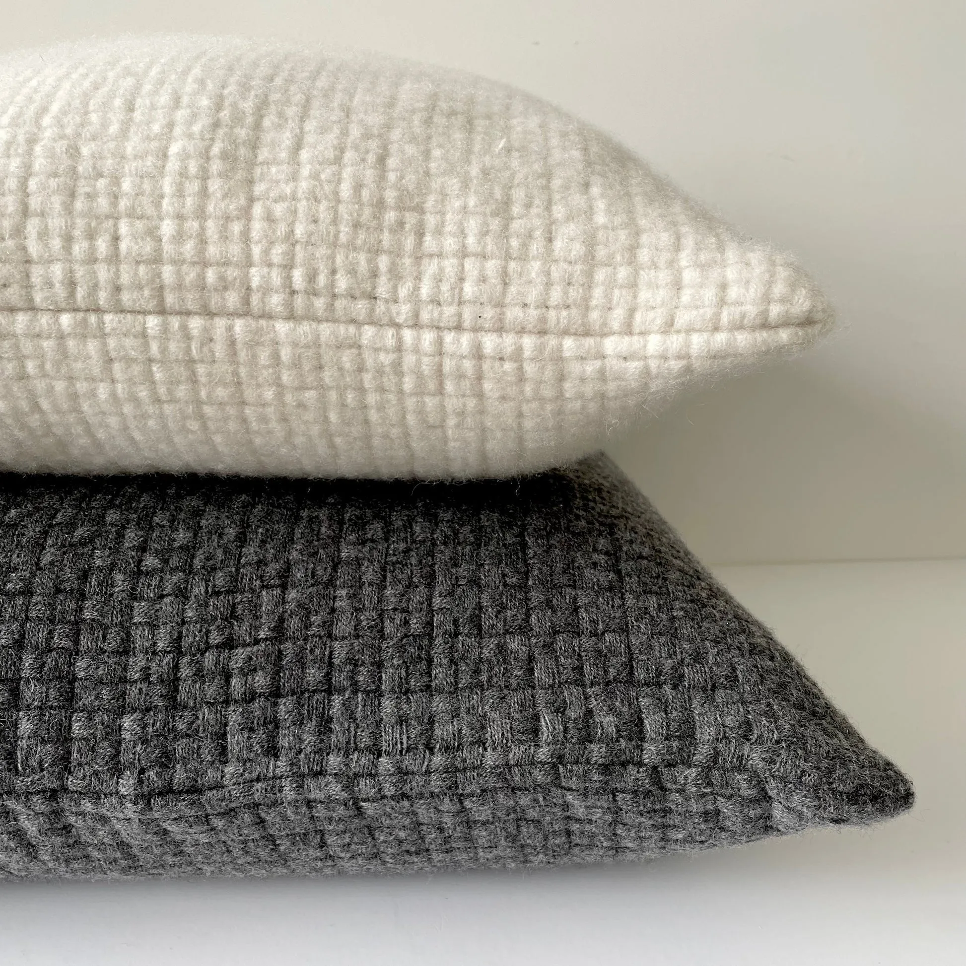 Cocoon Cashmere Merino Cushion - Grey