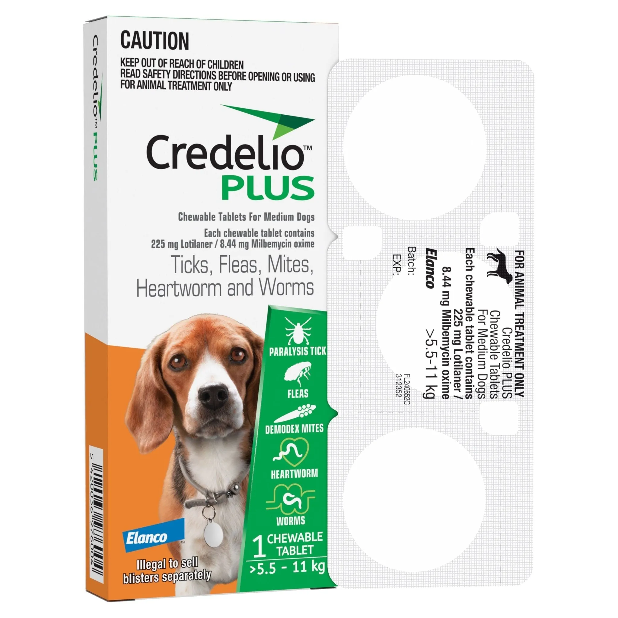 Credelio Plus for Medium Dogs