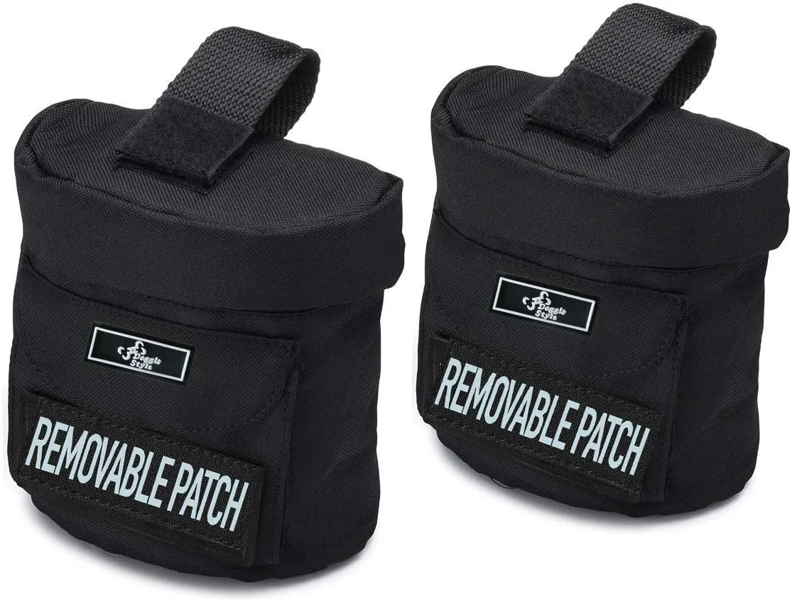 Doggie Stylz Dog Harness Utitlity Side Bags Servcie Dog Harnesses Medium/Large/XLarge/XXLarge (Large)
