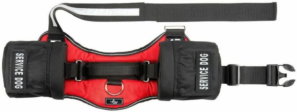 Doggie Stylz Dog Harness Utitlity Side Bags Servcie Dog Harnesses Medium/Large/XLarge/XXLarge (Large)