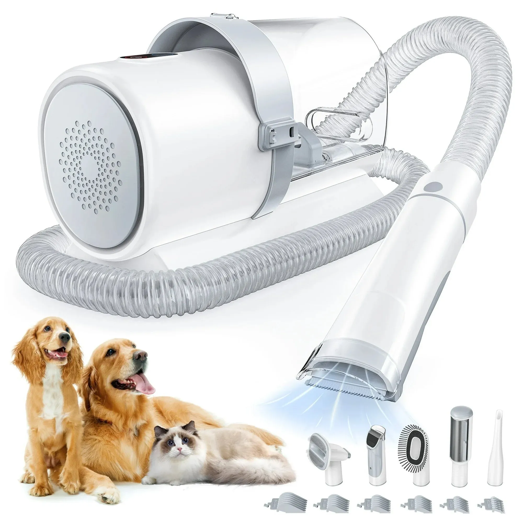 edx CW-TMQ5N1-2L 2.5L Pet Hair Grooming Vacuum