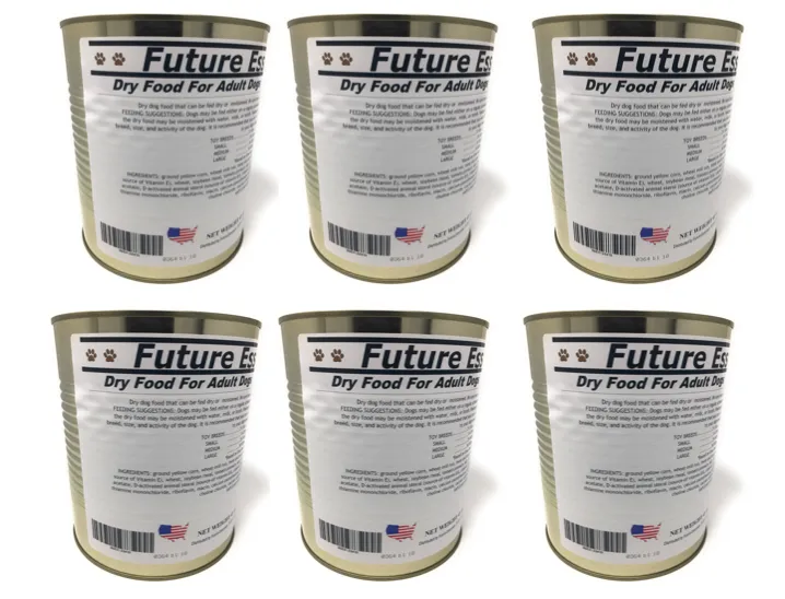 Future Essentials Dry Dog Food 6 cans