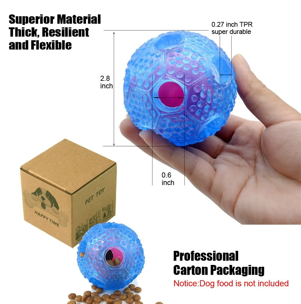Interactive Dog Toy - IQ Treat Ball Food Dispensing Toys