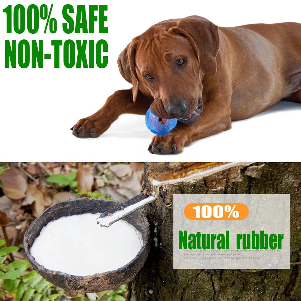 Interactive Dog Toy - IQ Treat Ball Food Dispensing Toys
