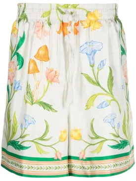 L'Arche de Fleurie silk shorts