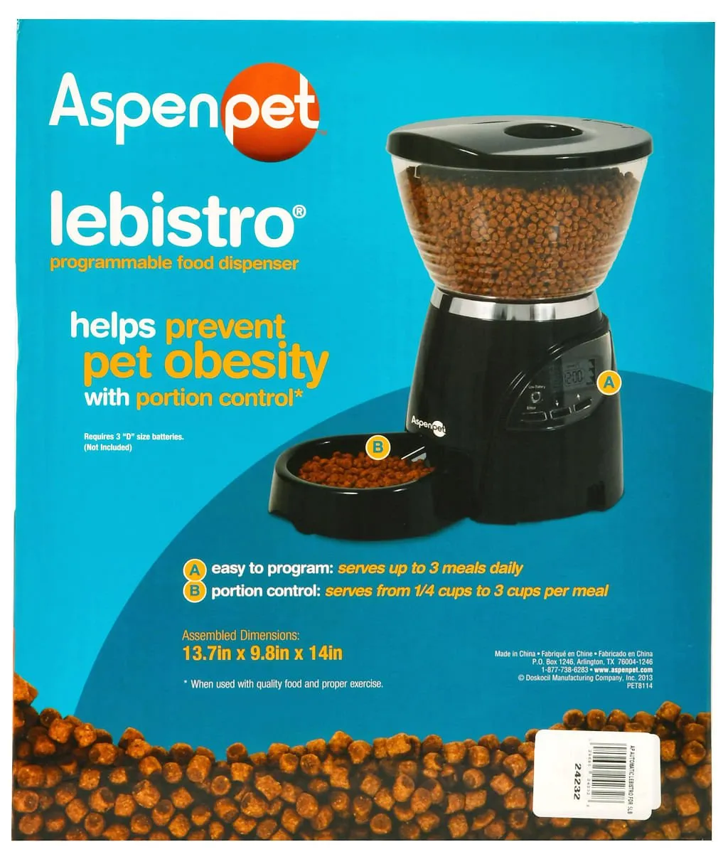 Le Bistro Portion Control Feeder, 5 lbs