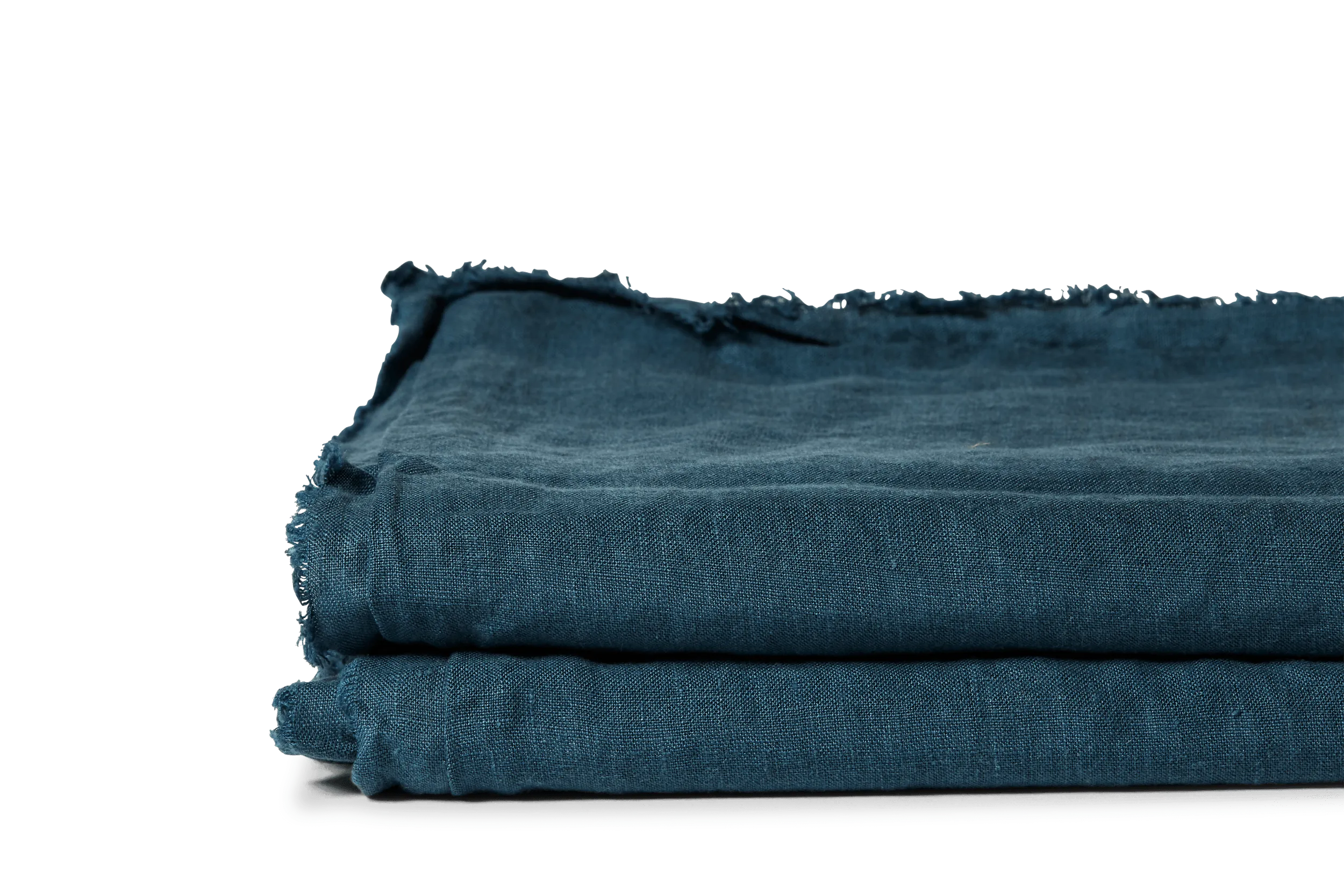 LINEN EUROPEAN PILLOW SET INDIGO