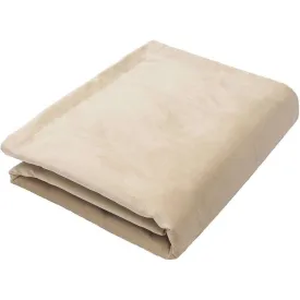 Matt Champagne Gold Velvet Throw Blankets & Runners