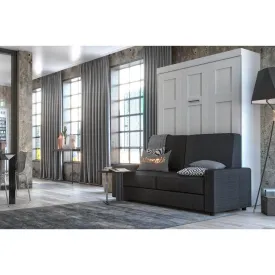 Modubox Edge Queen Murphy Wall Bed and Sofa Set
