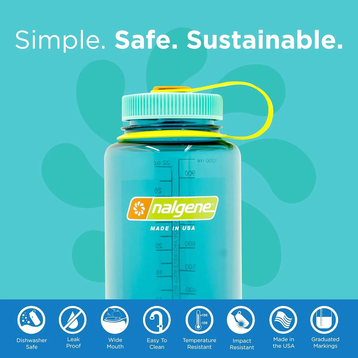 Nalgene 348770 Wide Mouth 32oz