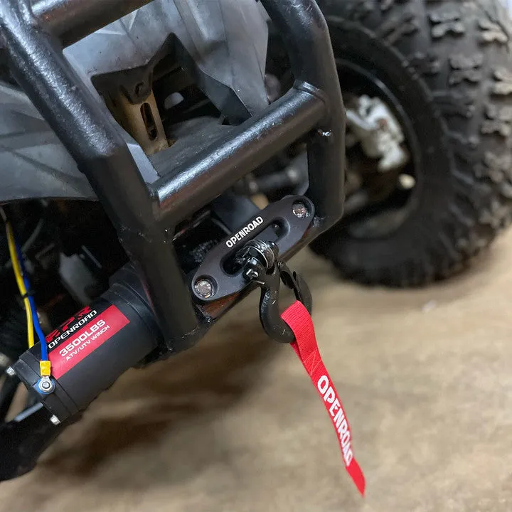 OPENROAD  3500lbs 12 Volts Electric Winch for ATV