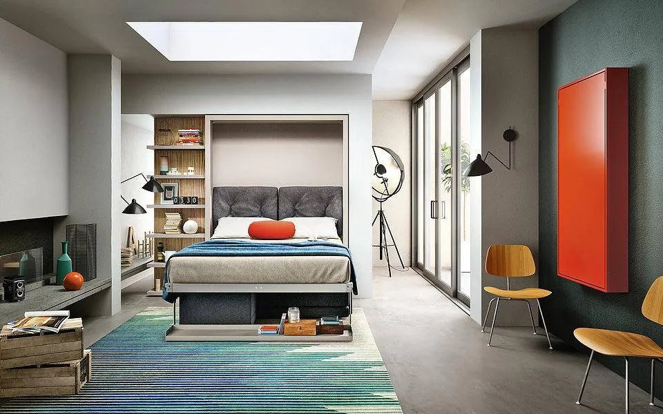 Oslo 173 and 197 sofa wall bed