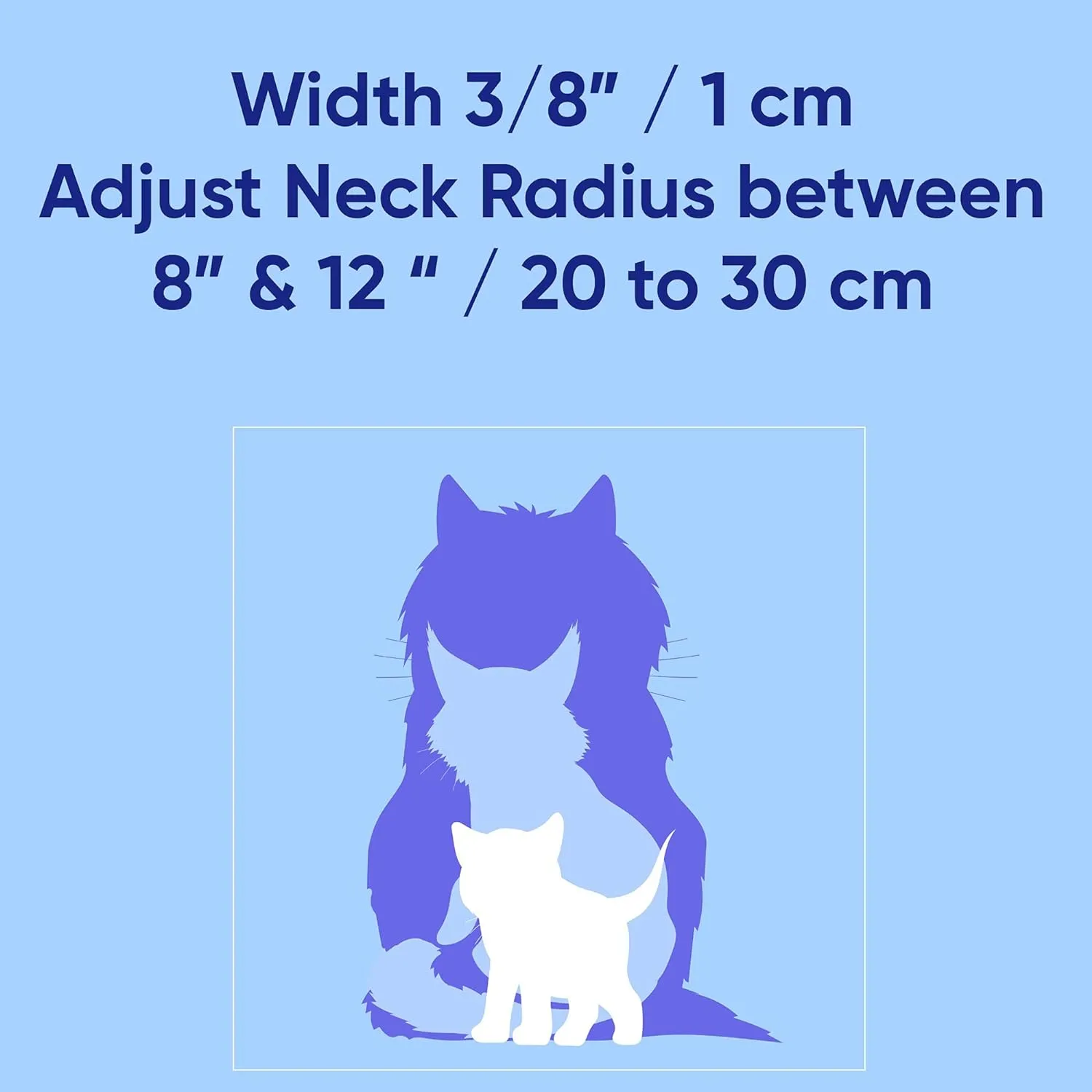 Pawtitas Pet Reflective Cat Collar with Safety Buckle and Bell Purple Orchid