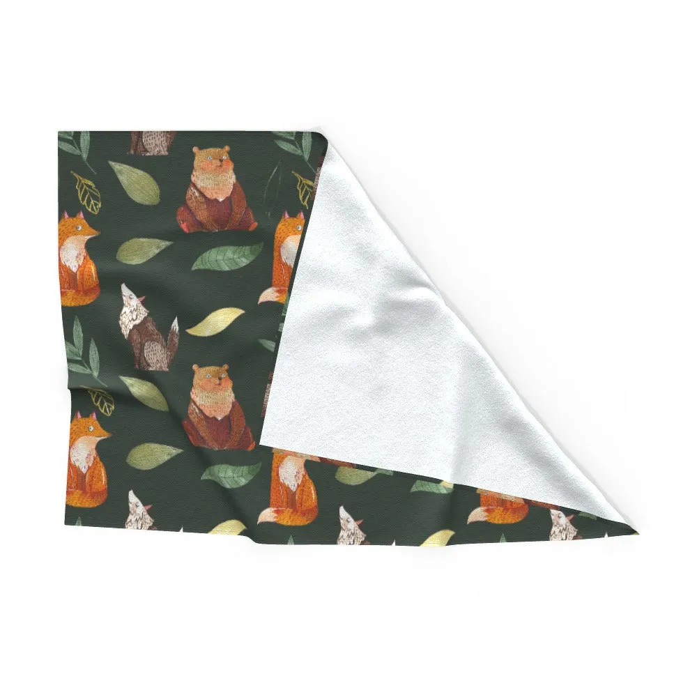 Pet Blanket Throw - Bear.Wolf.Fox