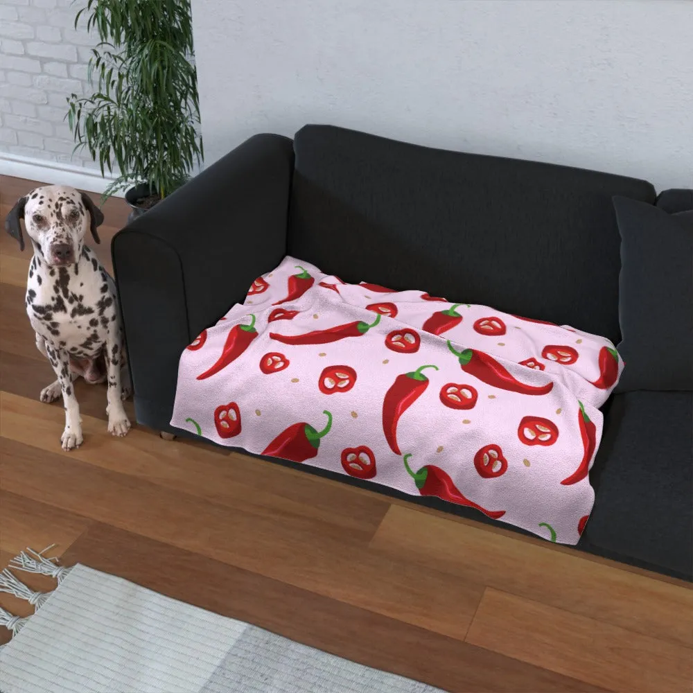 Pet Blanket Throw - Chilli