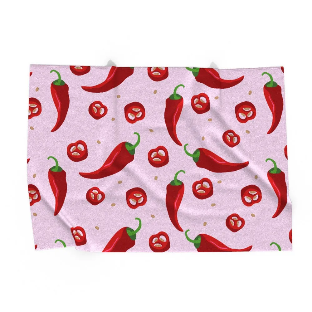 Pet Blanket Throw - Chilli
