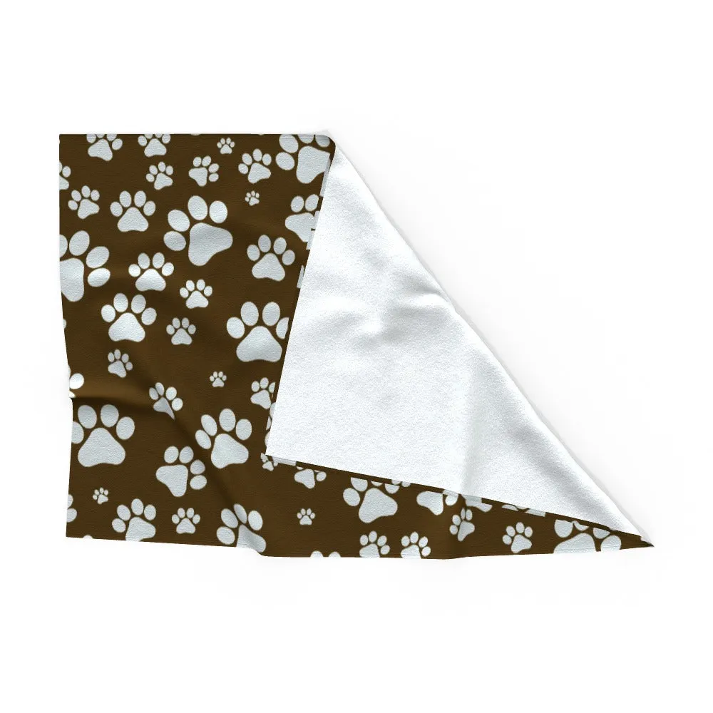 Pet Blanket Throw - Paws