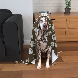 Pet Blanket Throw - Paws