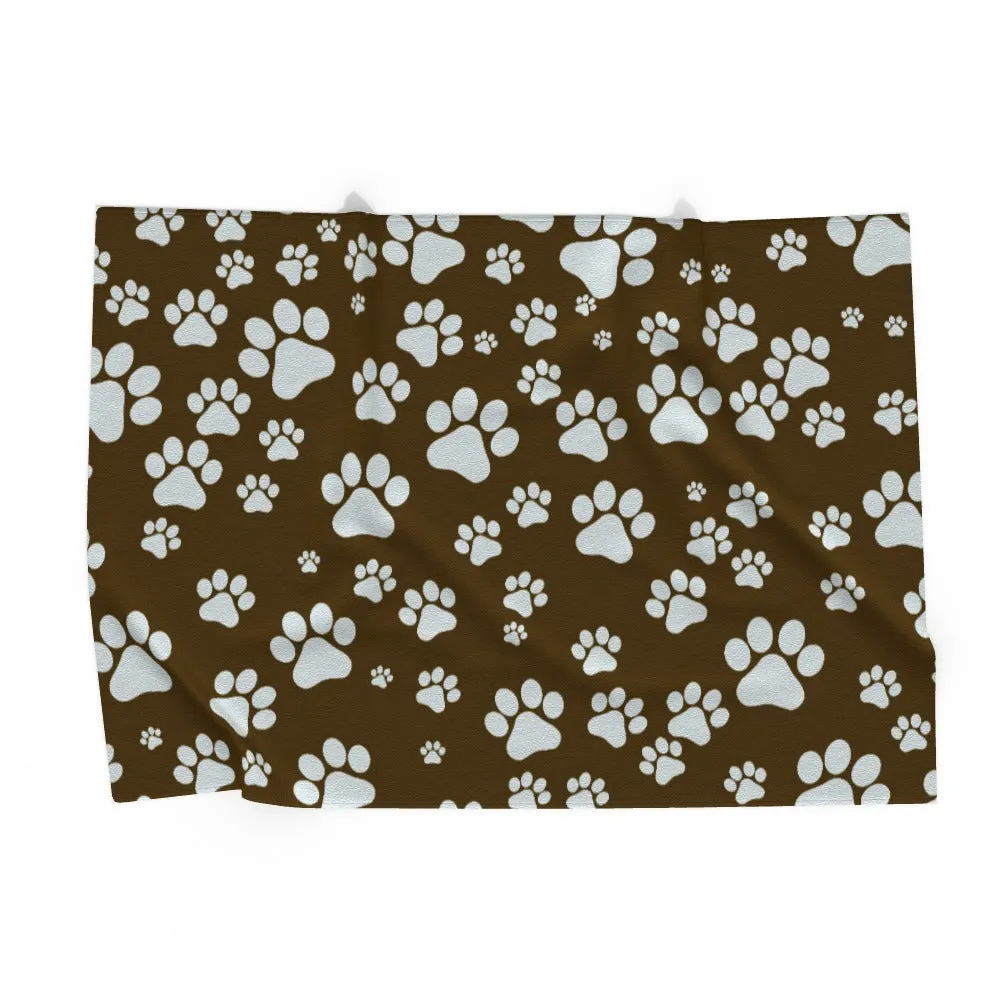 Pet Blanket Throw - Paws