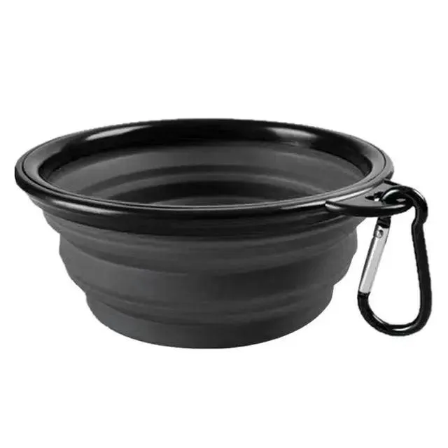 Pet Portable Folding Bowl Buckle