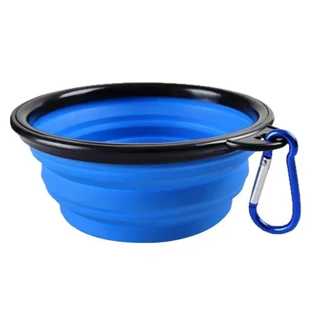 Pet Portable Folding Bowl Buckle