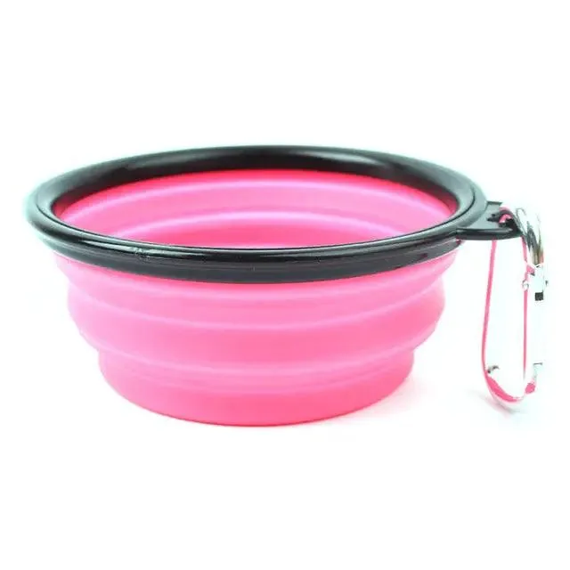 Pet Portable Folding Bowl Buckle