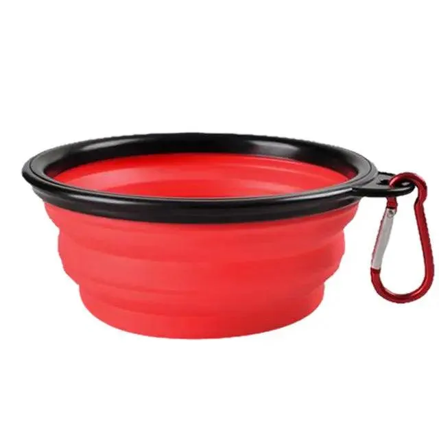Pet Portable Folding Bowl Buckle