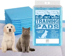Pet Training Pads, 50 Count Size Medium 18" x 24" Puppy Pads, Absorbent Disposable Pee Pads for Dogs and Puppies (Medium 18x24 inch Pads)