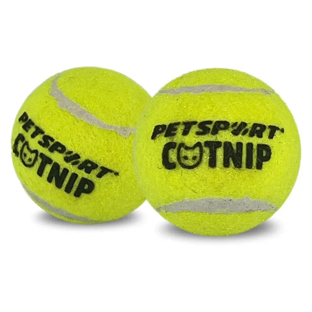 Petsport USA Catnip Balls Toys for Cats, 1.5", 2-pack
