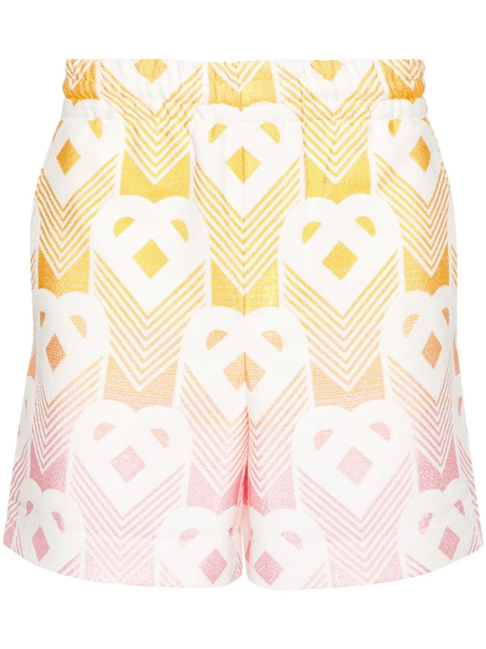 terrycloth-effect shorts