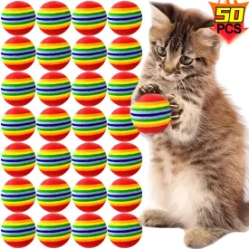 Vibrant EVA Cat & Puppy Chew Balls